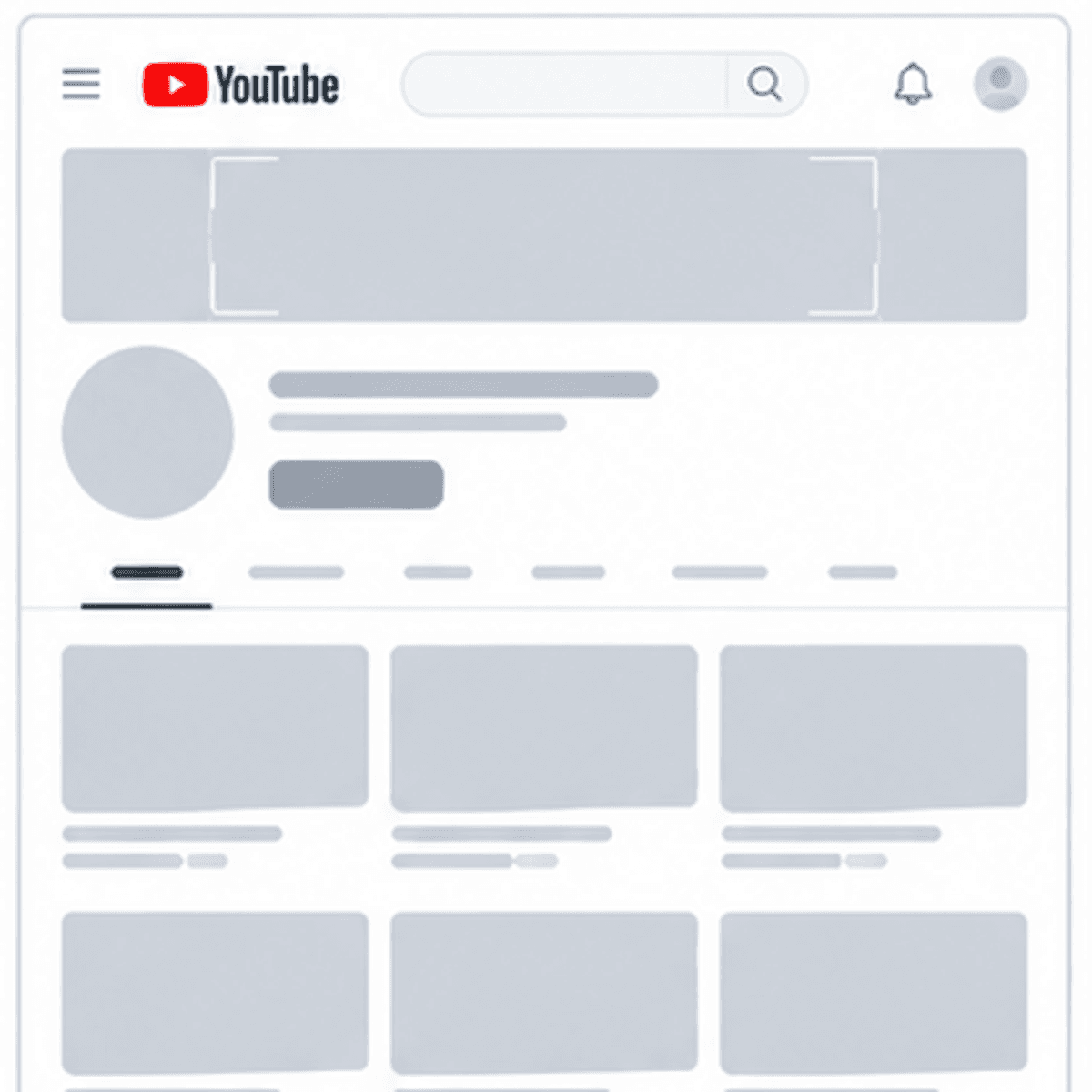 YouTube 缩略图与横幅