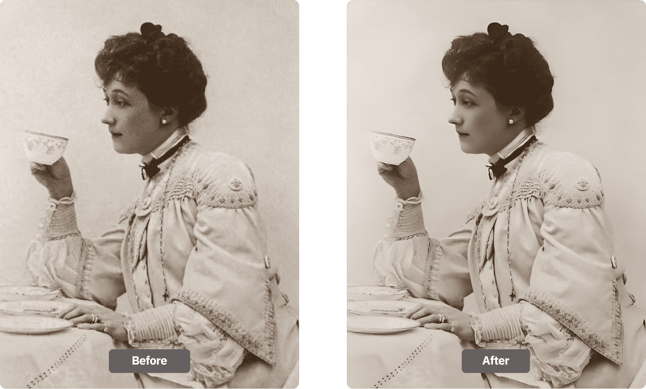Restore Old Photos with High Resolution